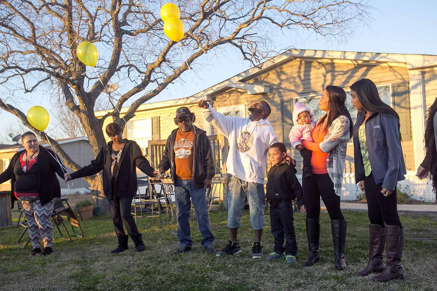 Balloon Release for Missing Child